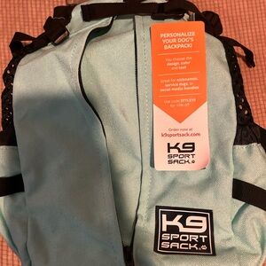 K9 Sport Sack Air 2 | Teal / Aqua | NWT | Small (up to 30 lbs)